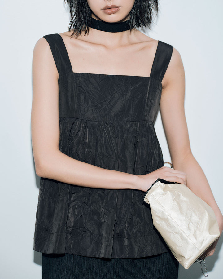 PEPLUM CONFORMS LONG DRESS