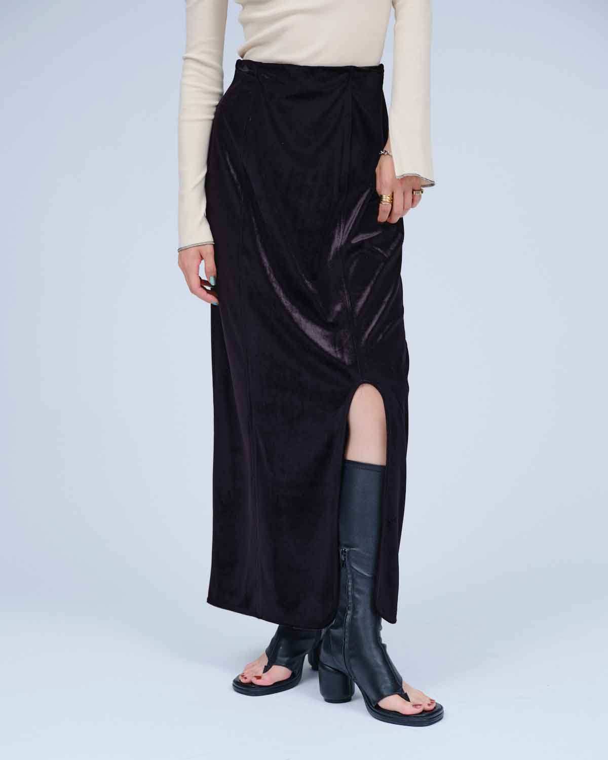 TRIACETATE VELOR SKIRT | | STORE | THINGS THAT MATTER ONLINE STORE