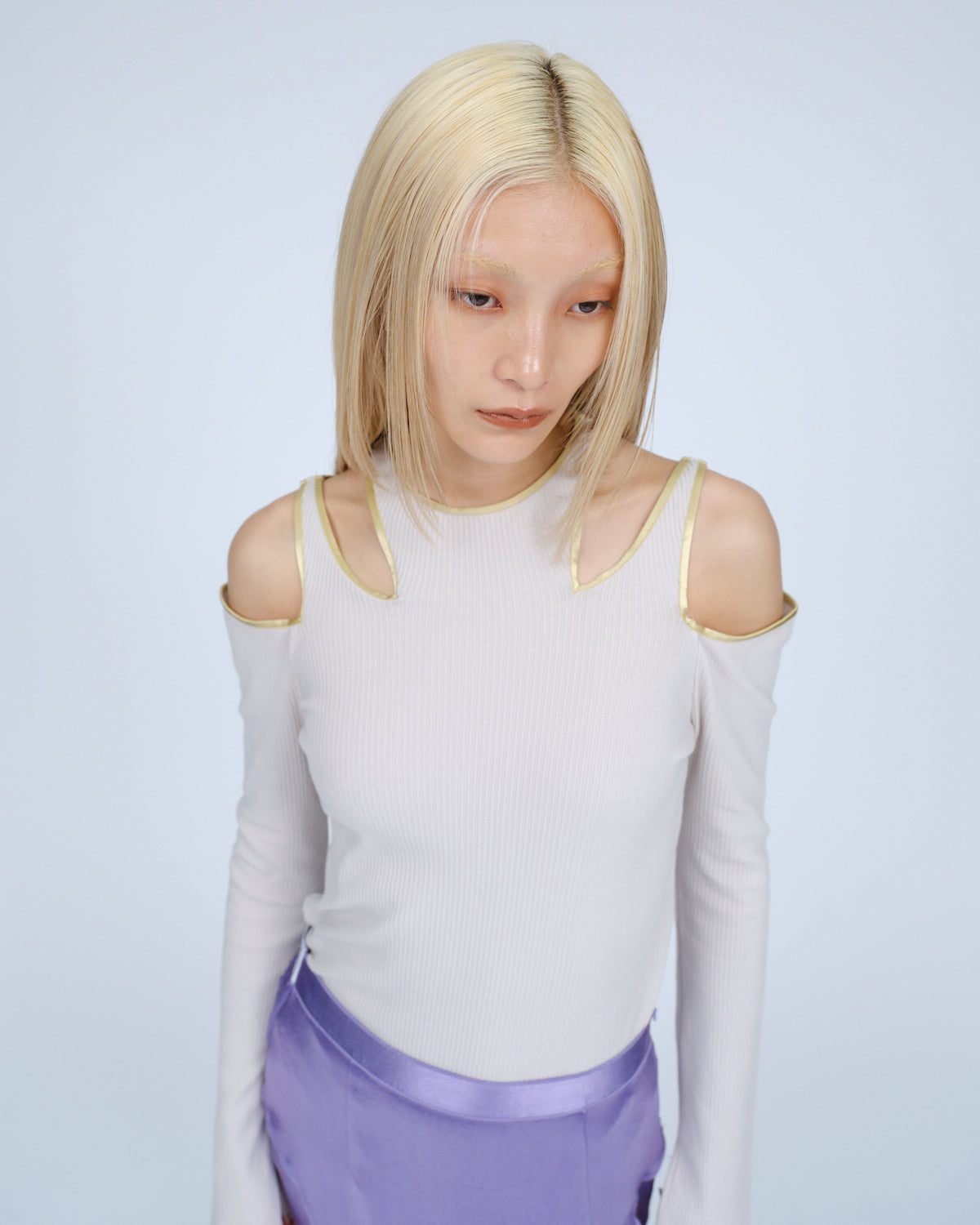 NOTCH DESIGN TERECO RIB TOPS(FREE LIGHT GREY): THINGS THAT