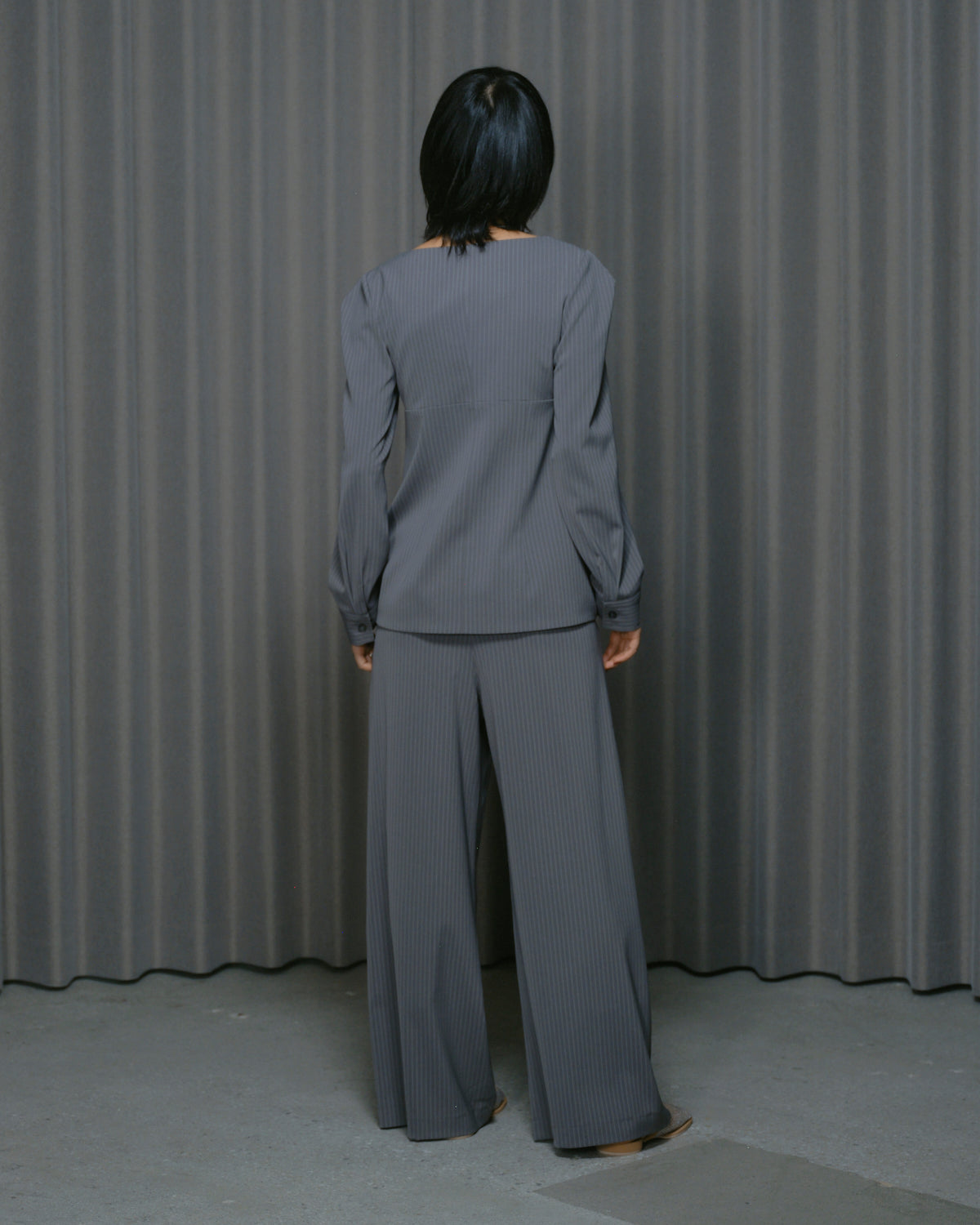 STRIPE WIDE PANTS | SENSE 16_ | STORE | THINGS THAT MATTER ONLINE