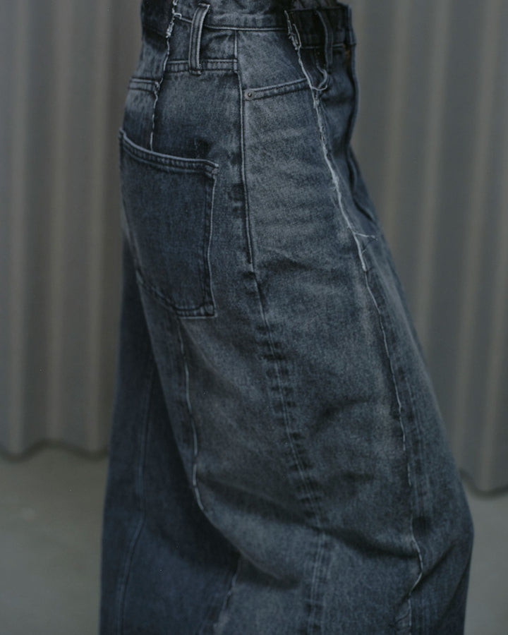REMAKE DENIM SKIRT
