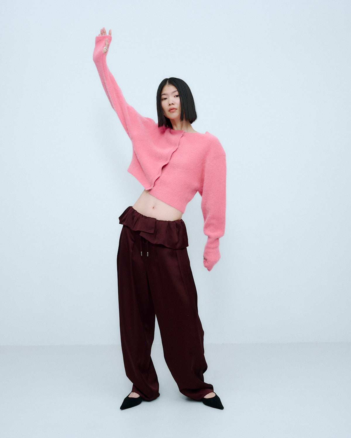PEPLUM SATIN EASY PANTS | SENSE 16_ | STORE | THINGS THAT MATTER