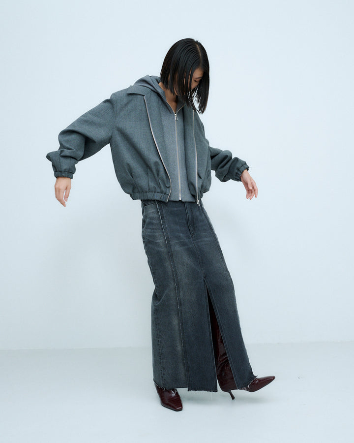 REMAKE DENIM SKIRT