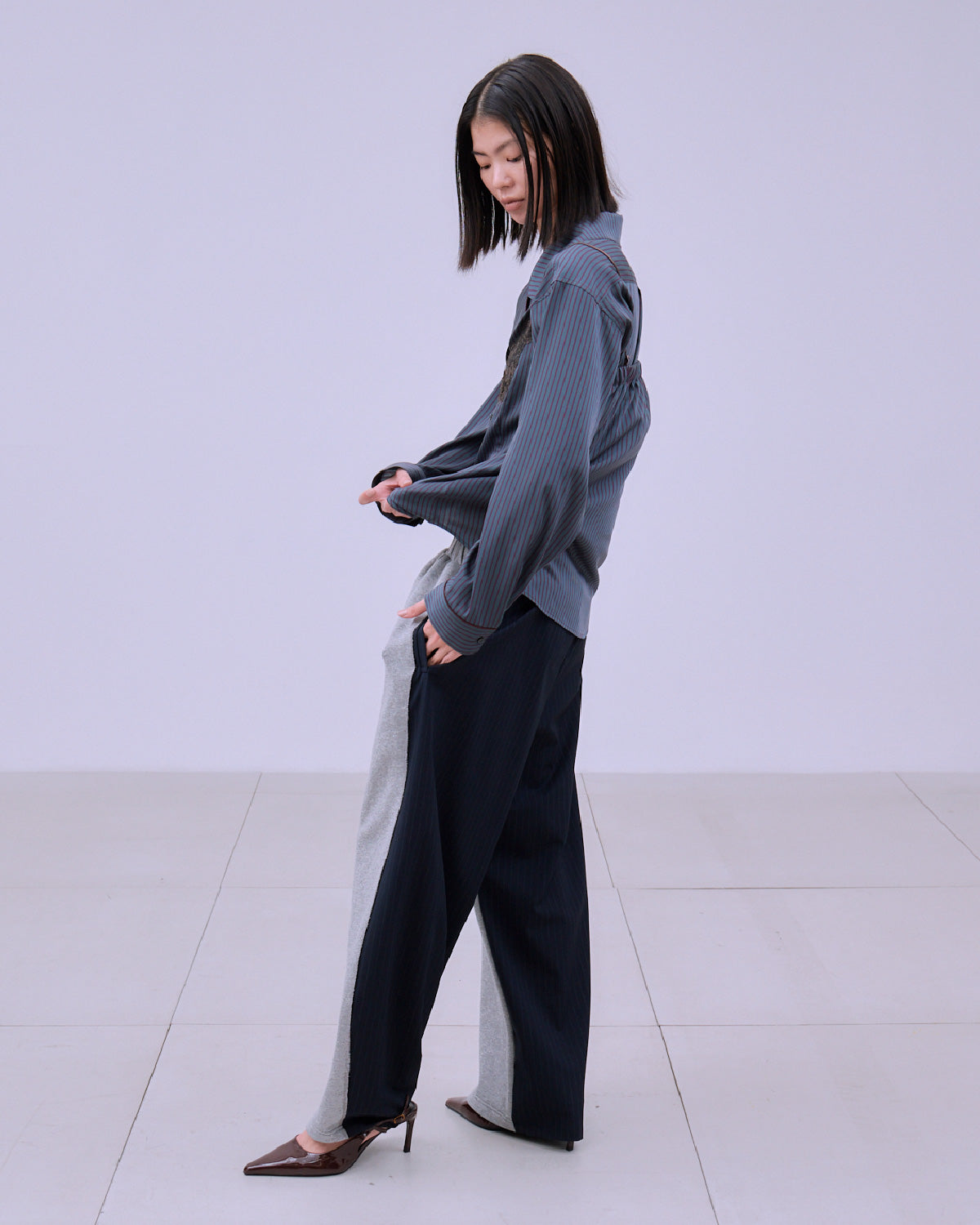 SMART STRIPE SWEAT PANTS | PANTS COLLECTION | STORE | THINGS THAT