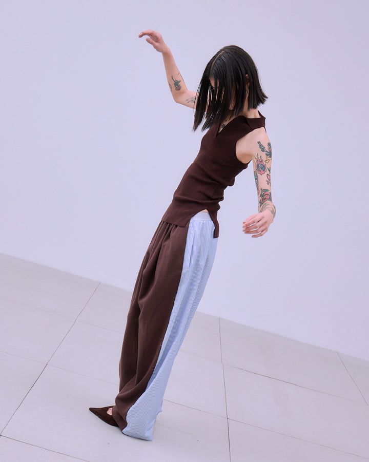 LIGHT STRIPE SWEAT PANTS