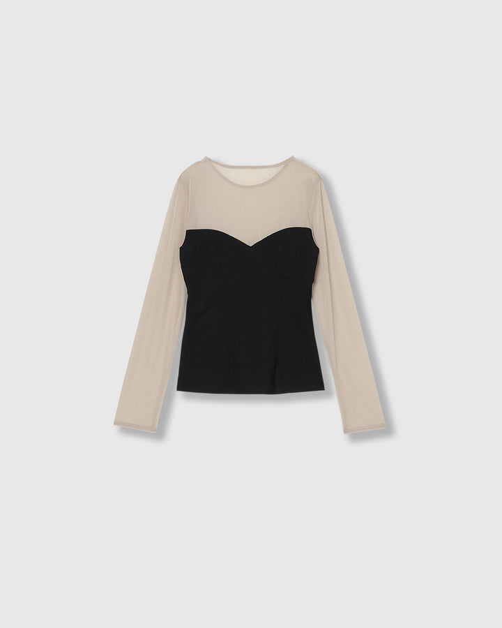 BEIGE ×BLACK