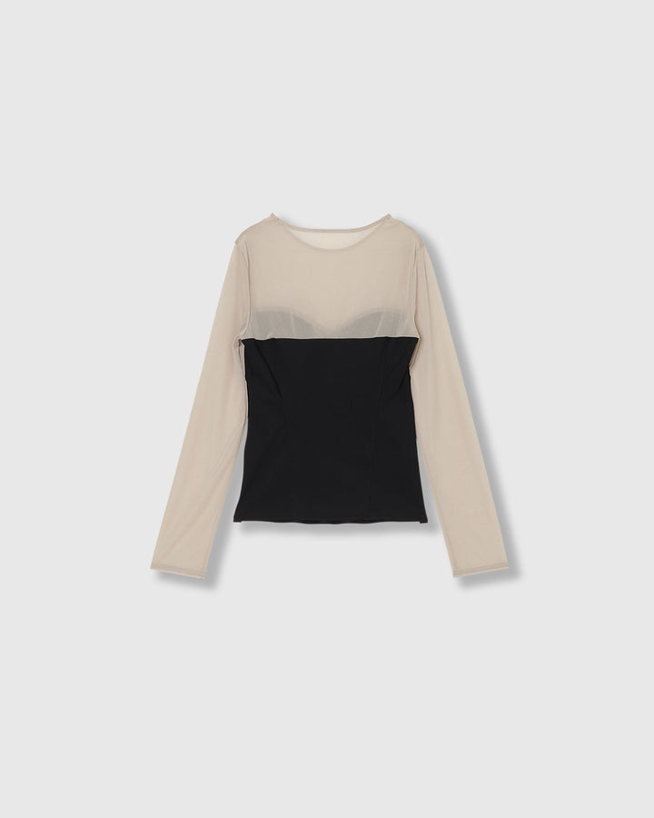 TRICOT JERSEY CORSET TOPS
