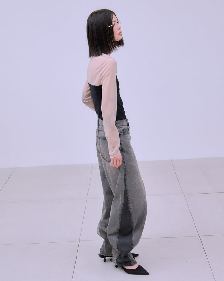 TRICOT JERSEY CORSET TOPS