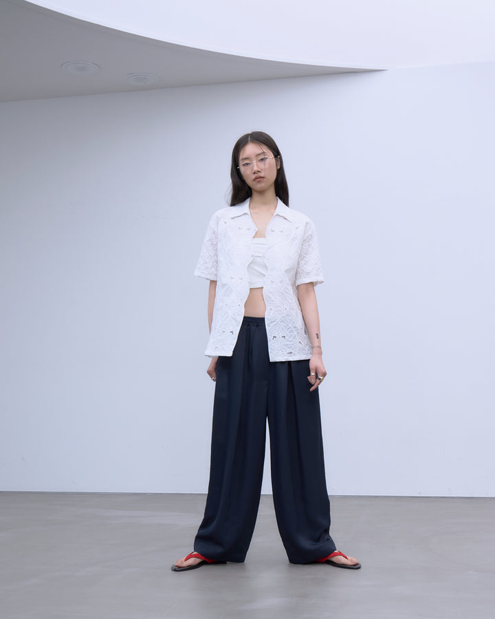 CHAOS EMBROIDERY BLOUSE