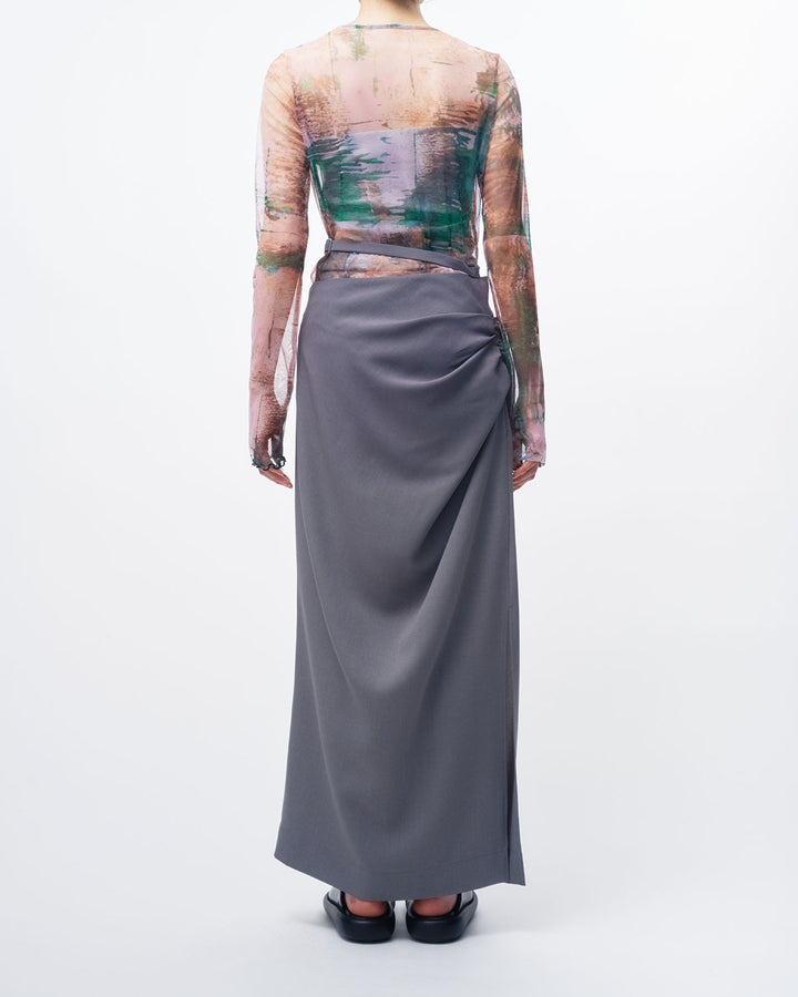 PINEAL GLAND PRINT TULLE TOPS
