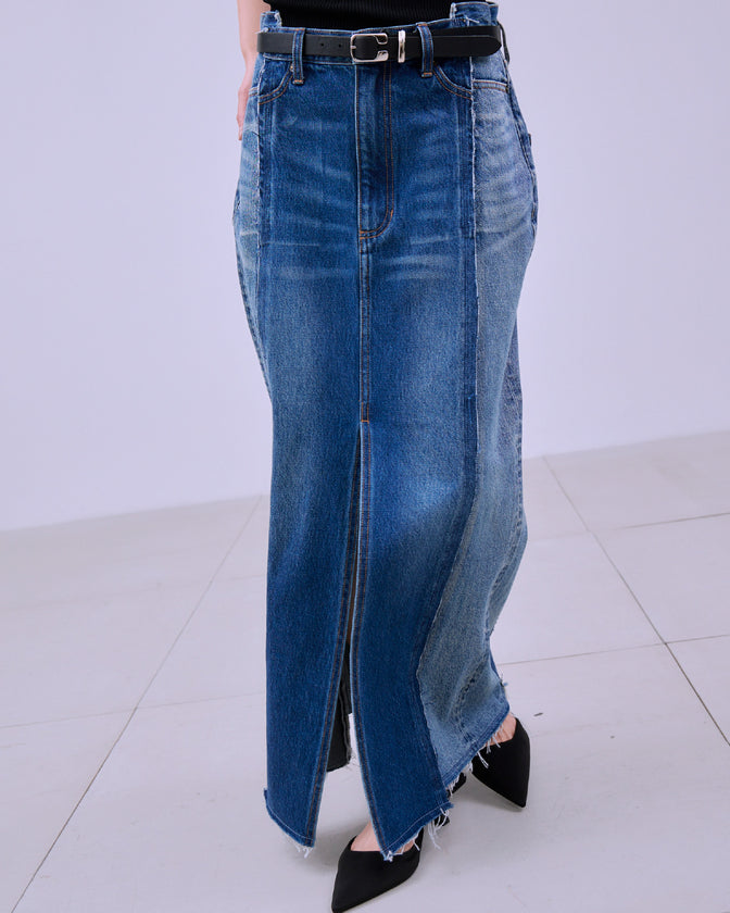REMAKE DENIM SKIRT