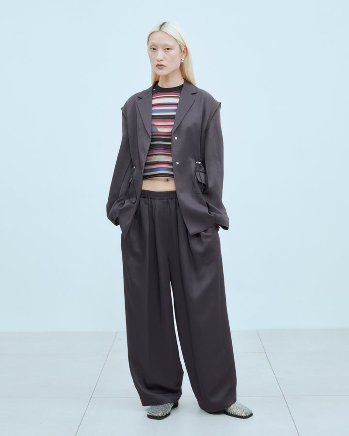 ROUND SILHOUETTE PANTS