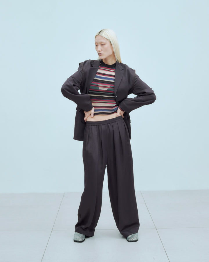 ROUND SILHOUETTE PANTS