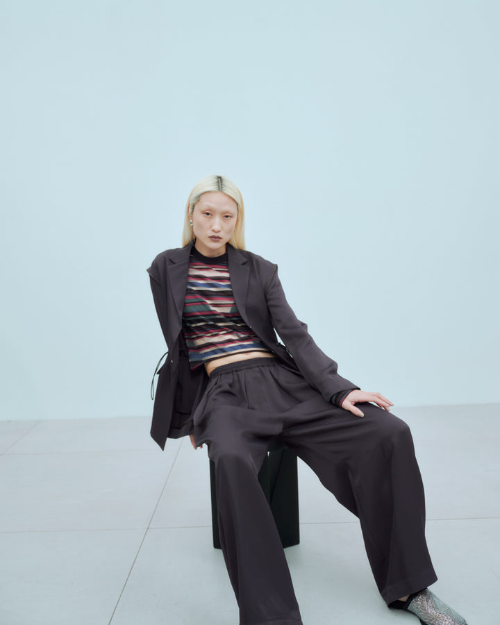 ROUND SILHOUETTE PANTS