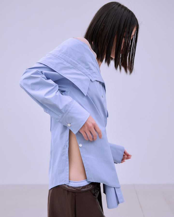 PRETENSE OFF-SHOULDER MANY WAY SHIRTS