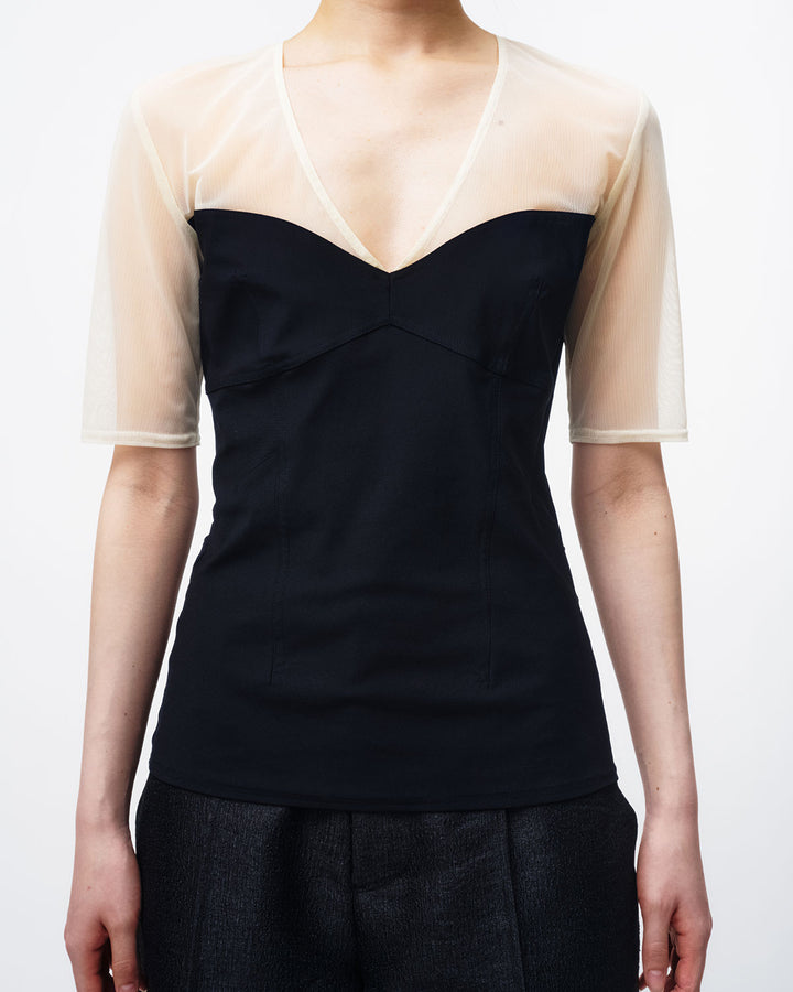 HIGH TENSION JERSEY CORSET TOPS