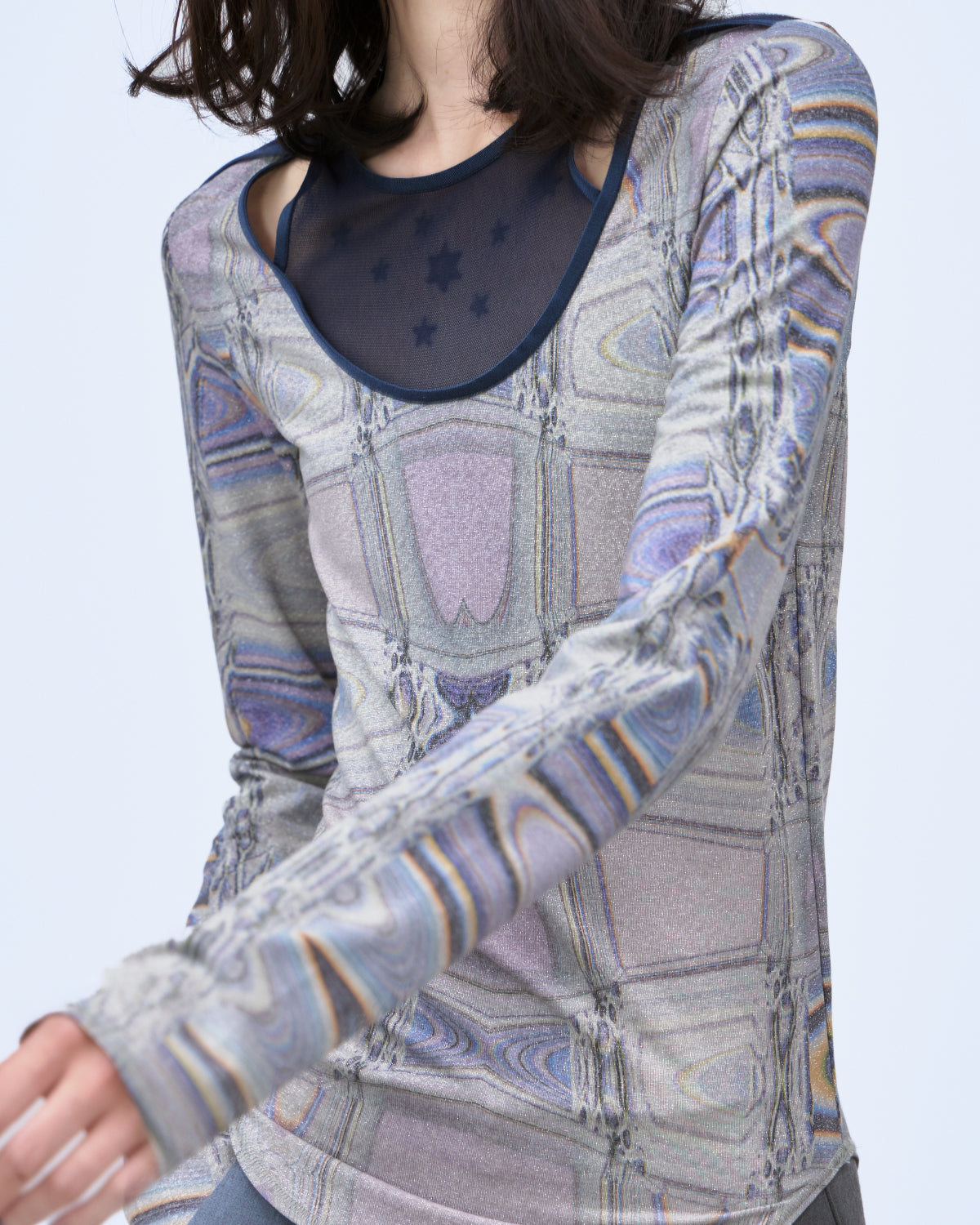 COSMOSさま専用ページ MICROCOSMOS PRINT CUTOUT TOPS | | STORE | THINGS THAT MATTER