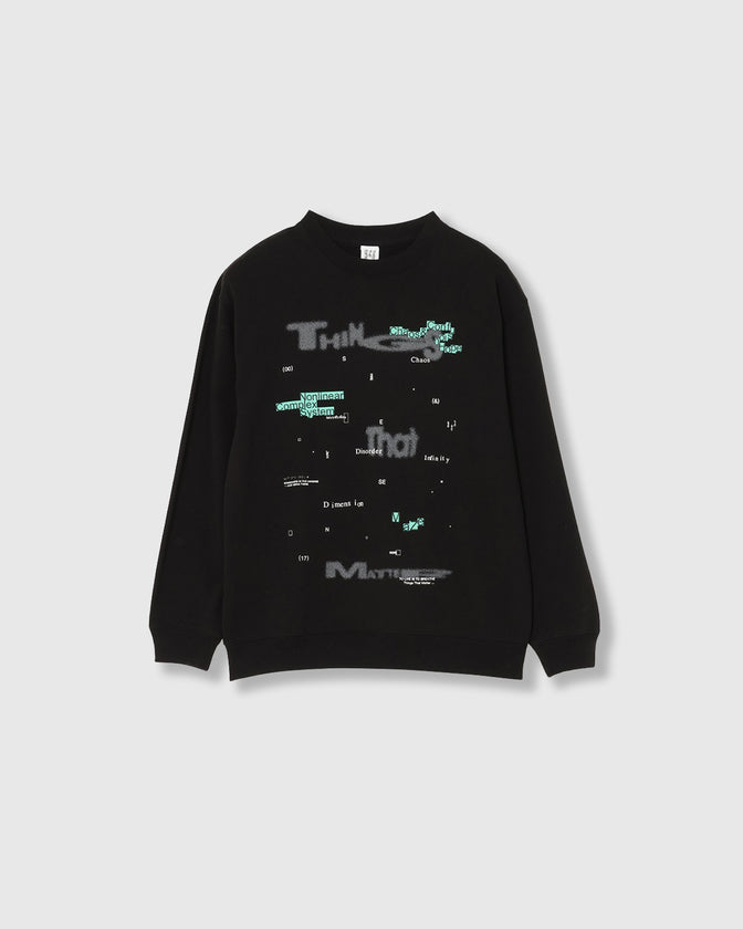 CHAOS PRINT SWEAT