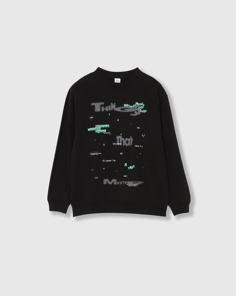 CHAOS PRINT SWEAT