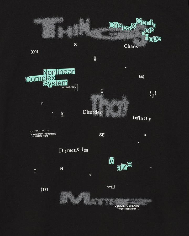 CHAOS PRINT SWEAT