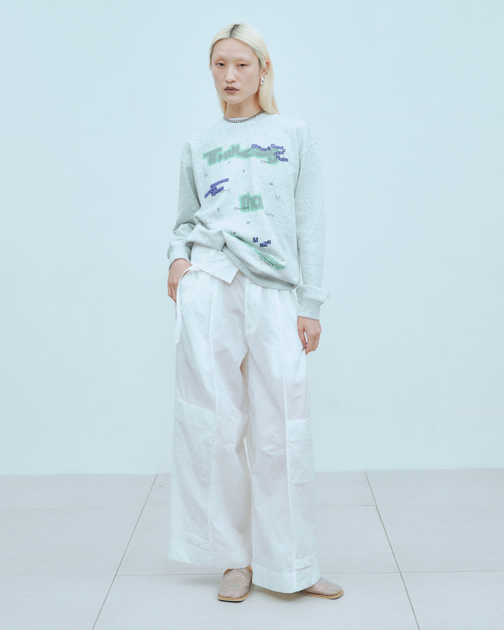 CHAOS PRINT SWEAT