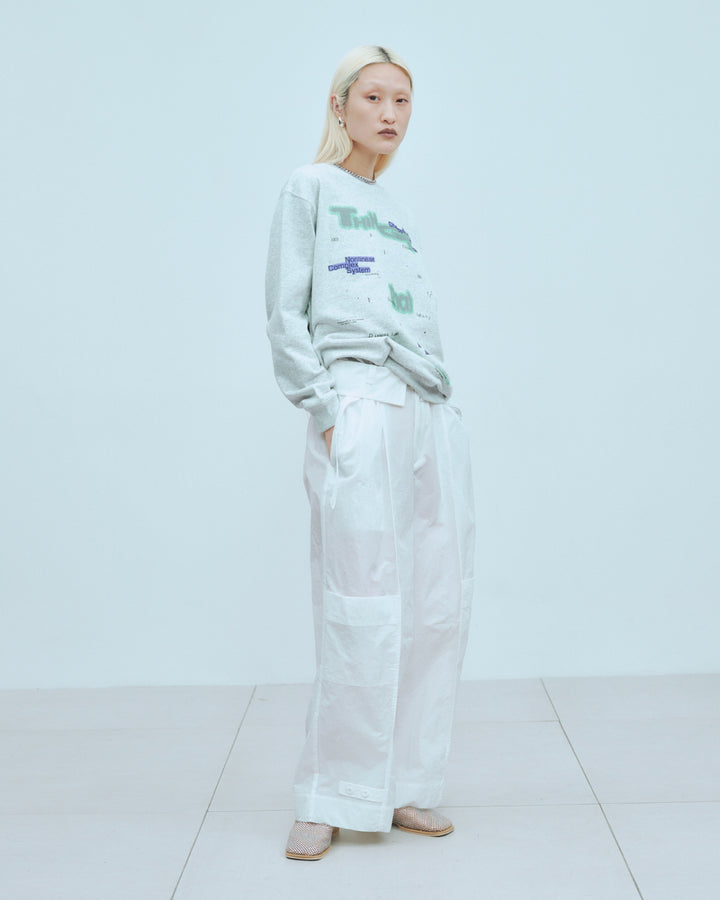 CHAOS PRINT SWEAT