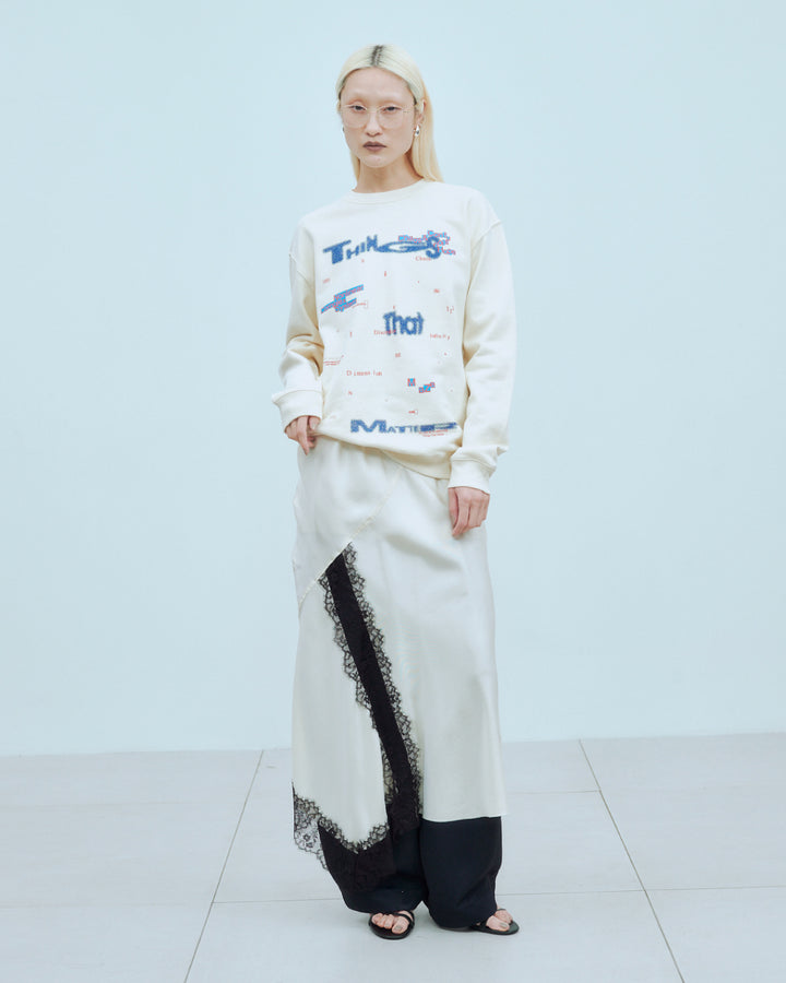 CHAOS PRINT SWEAT