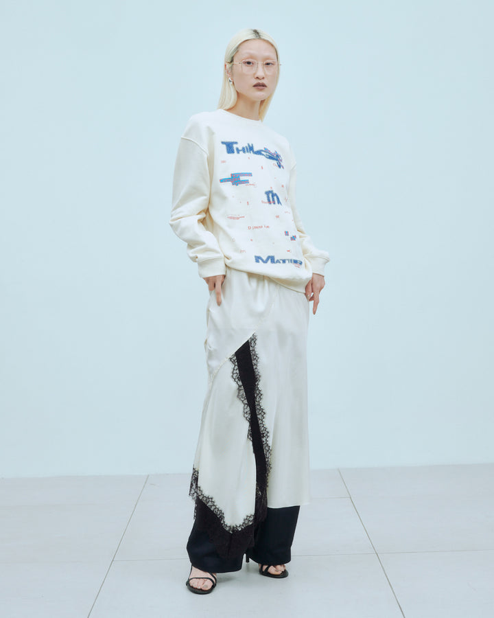 CHAOS PRINT SWEAT