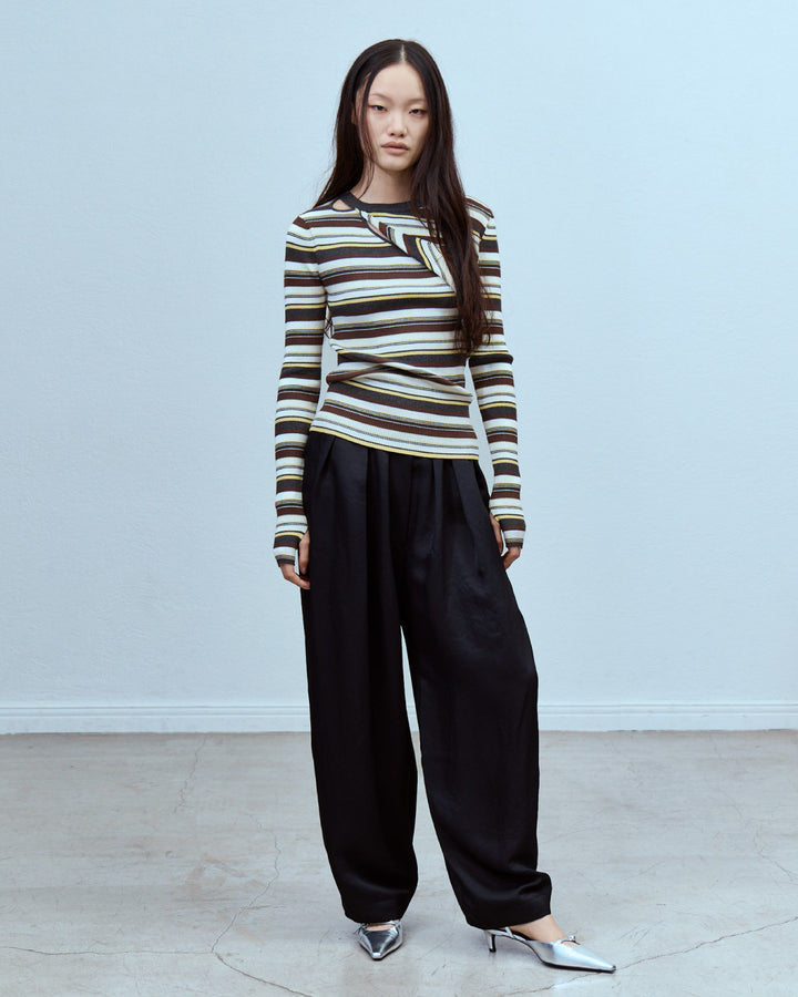 ROUND SILHOUETTE PANTS