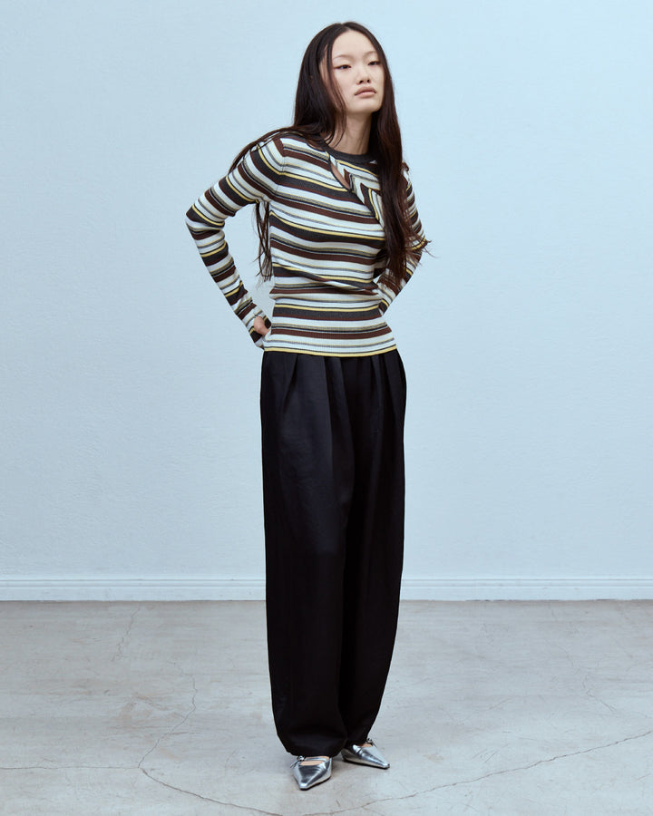ROUND SILHOUETTE PANTS