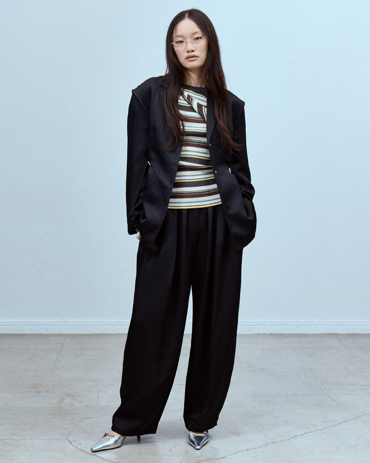 ROUND SILHOUETTE PANTS
