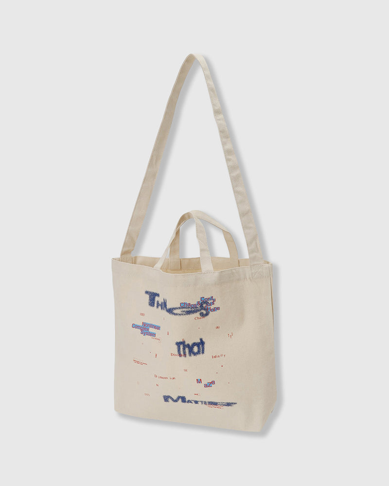 CHAOS PRINT TOTE BAG