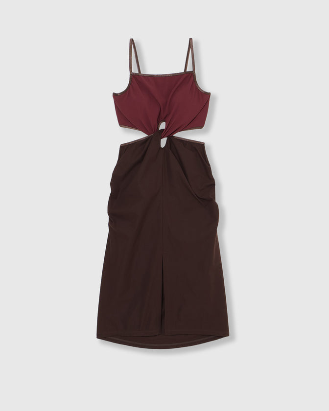 TWISTED SWIM DRESS