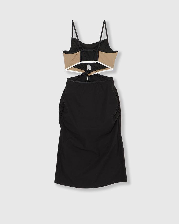 TWISTED SWIM DRESS