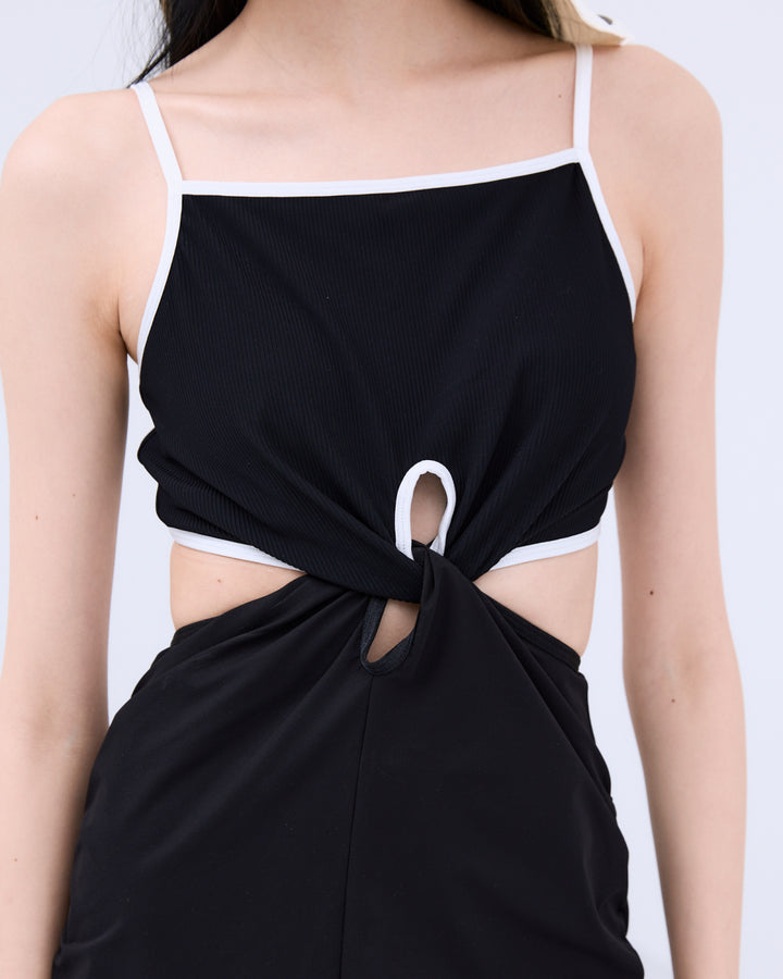 TWISTED SWIM DRESS