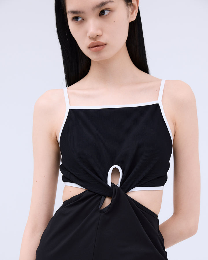 TWISTED SWIM DRESS