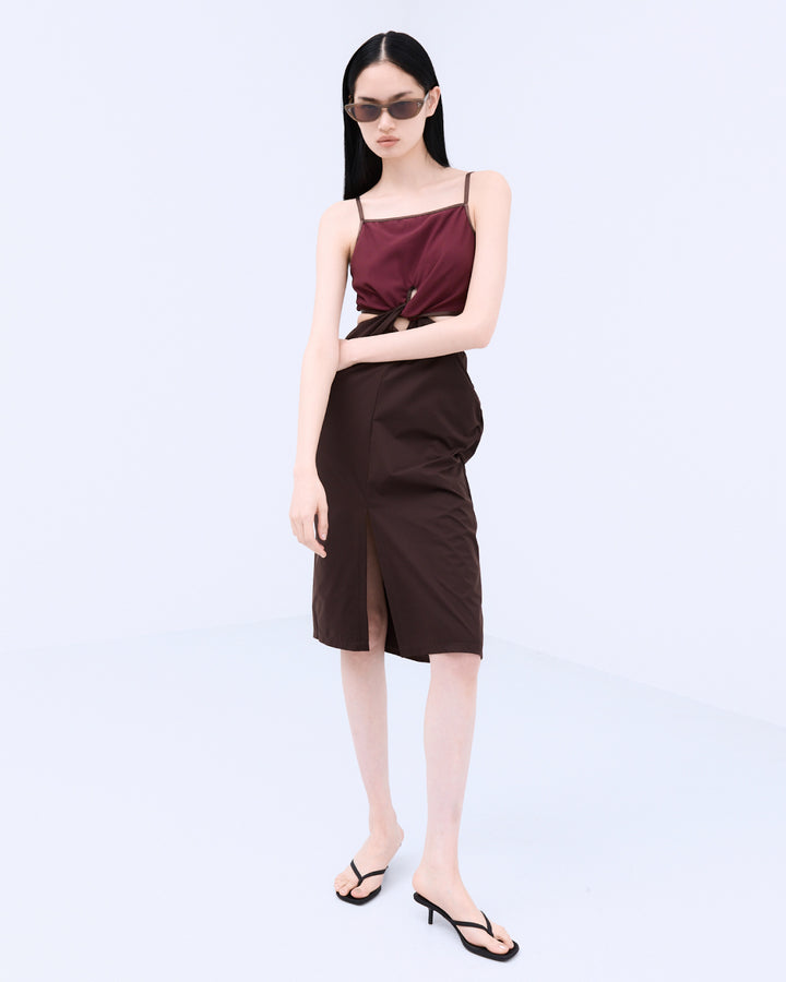 TWISTED SWIM DRESS