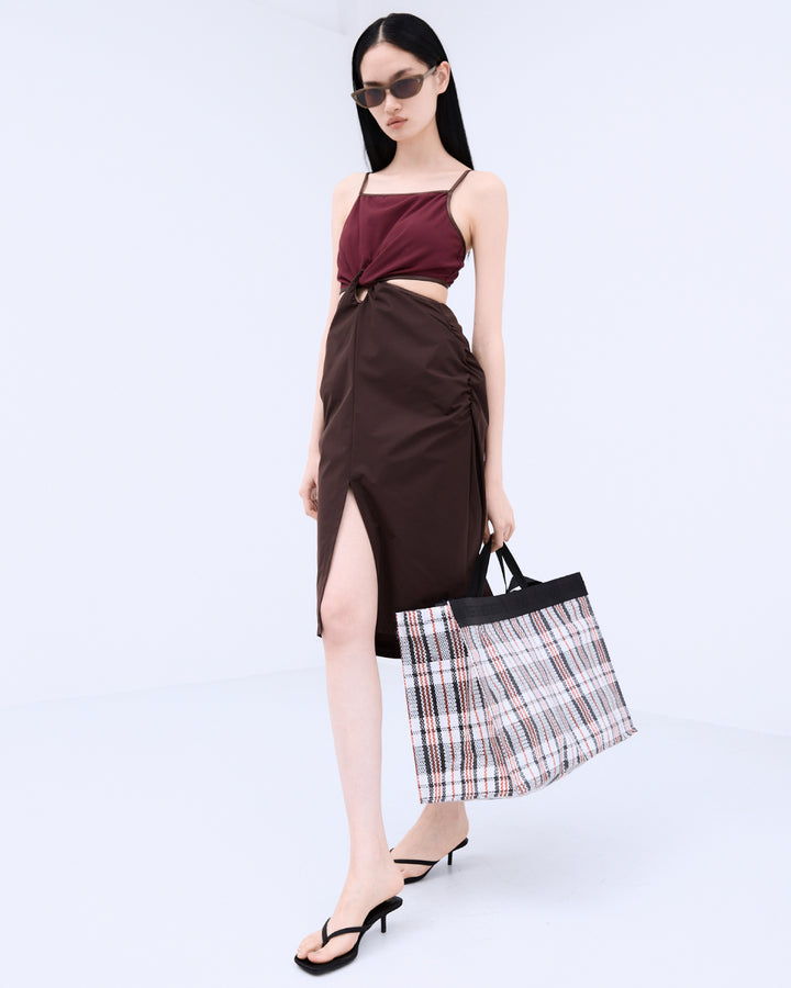 TWISTED SWIM DRESS