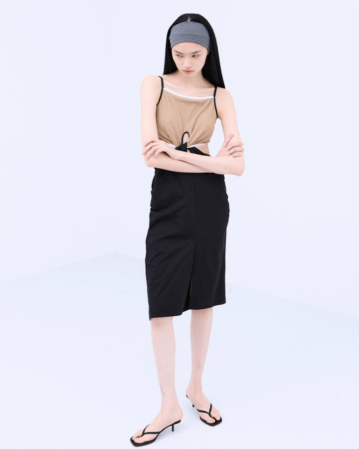 TWISTED SWIM DRESS
