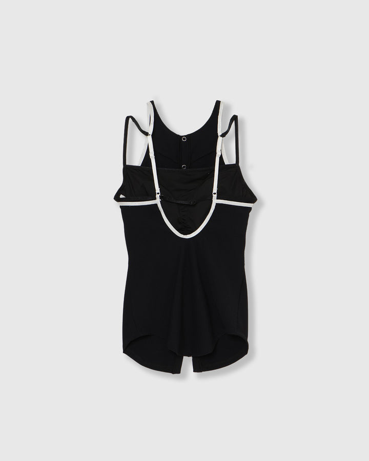 OPEN BACK LAYERED SWIM TOP