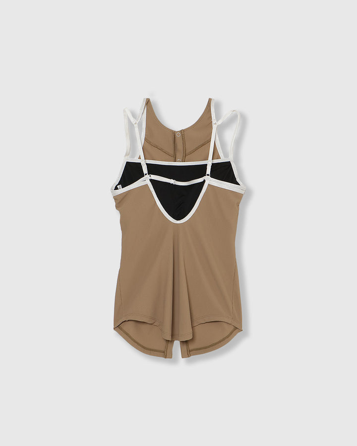 OPEN BACK LAYERED SWIM TOP