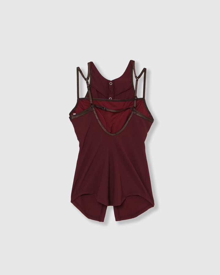 OPEN BACK LAYERED SWIM TOP