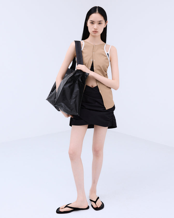 OPEN BACK LAYERED SWIM TOP