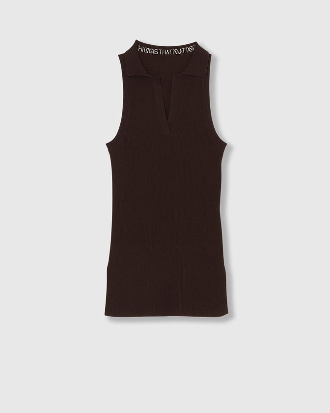 AMERICAN SLEEVE KNIT POLO