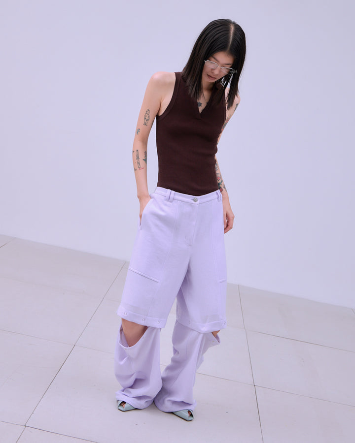 AMERICAN SLEEVE KNIT POLO
