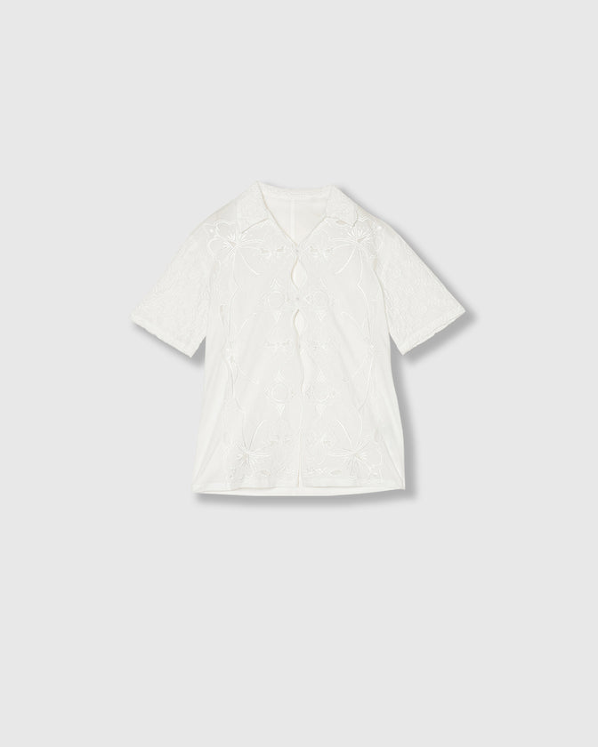 CHAOS EMBROIDERY BLOUSE