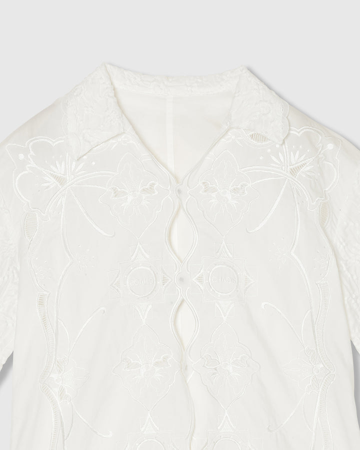 CHAOS EMBROIDERY BLOUSE