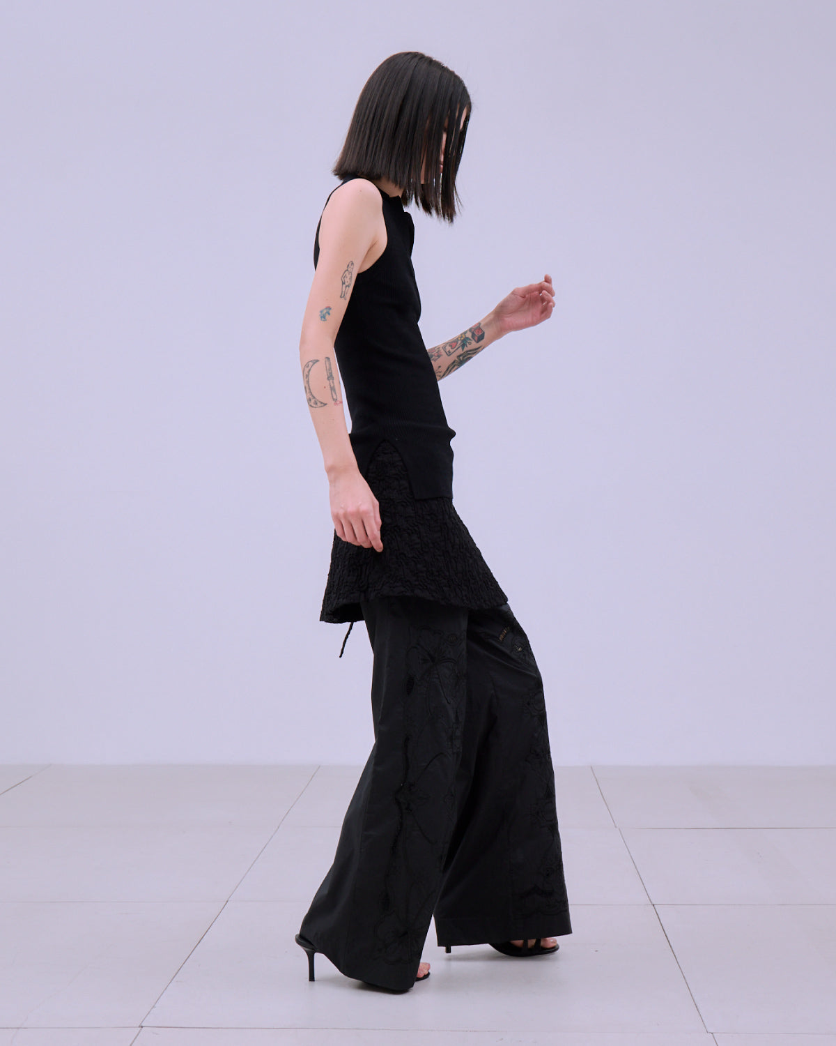 その他 Made in Order (hand made) CHAOS EMBROIDERY LAYERED PANTS | SENSE 17_ | STORE | THINGS THAT