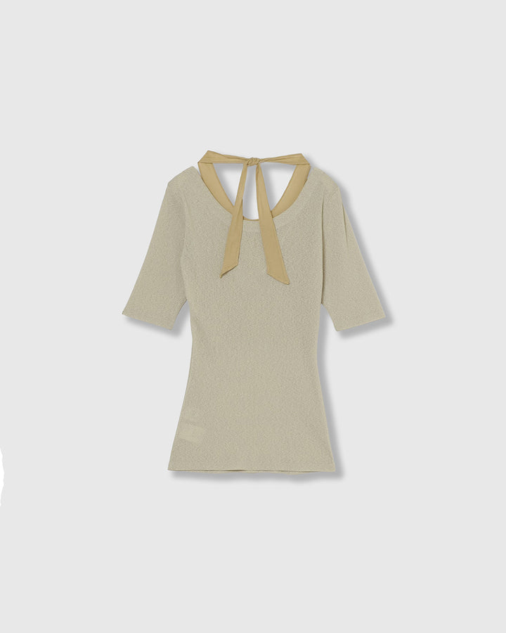 HALTER DESIGN LAYERED TOPS