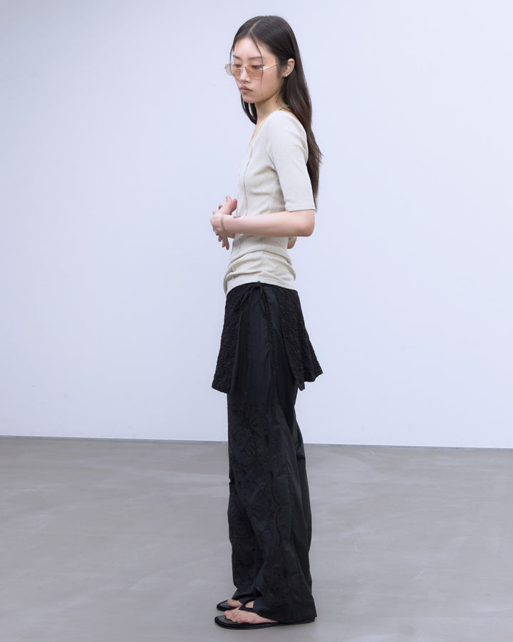 HALTER DESIGN LAYERED TOPS
